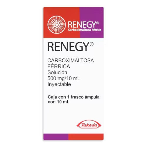 Renegy Frasco 500Mg 10Ml Ampulas (Carboximaltosa)