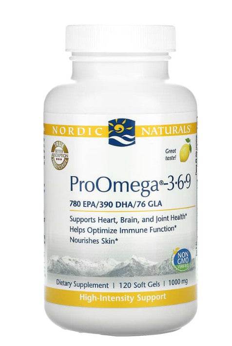 Promega 3/6/9) 1000Mg Con 120 Nordic Naturals Capsulas - WeCare Pharma