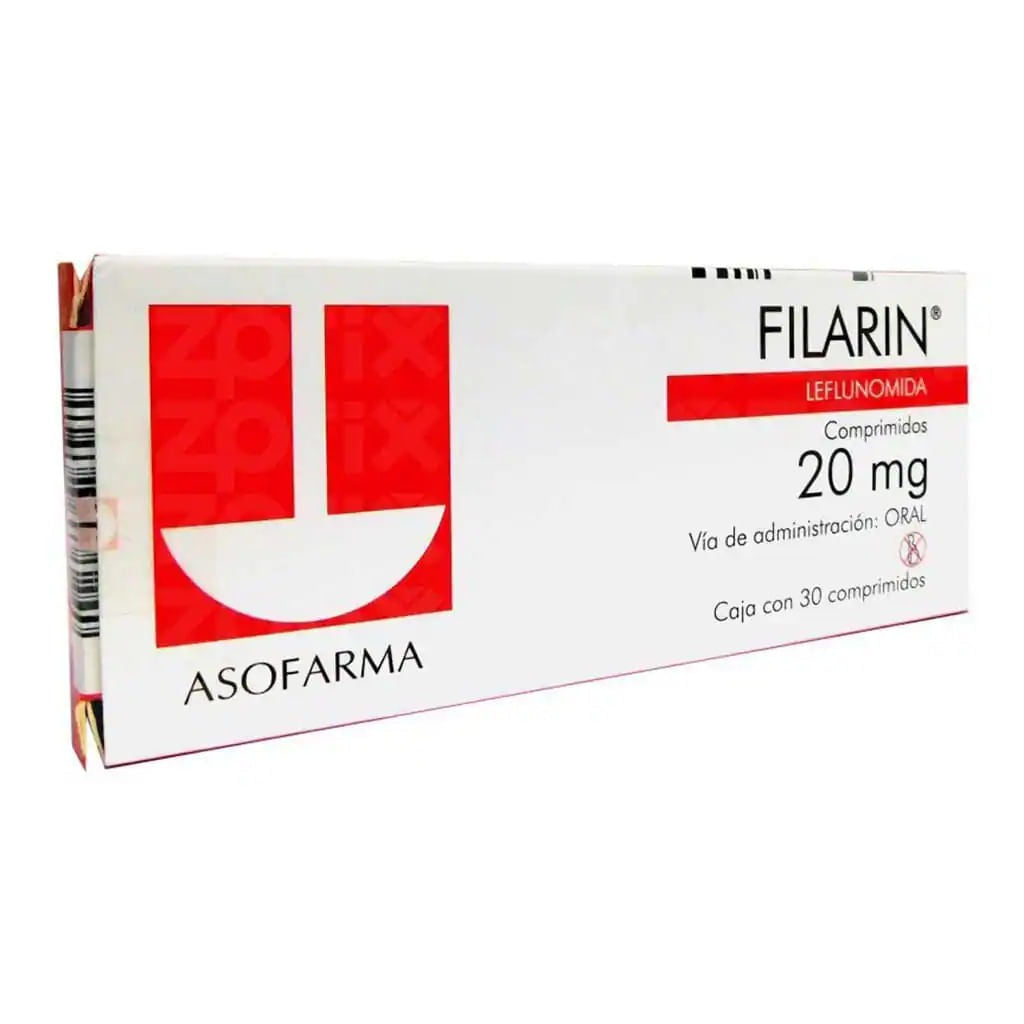 Filarin 20Mg Con 30 Comprimidos (Leflunomida)