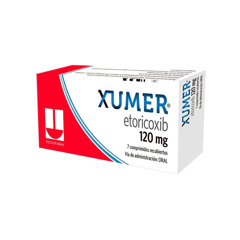 Xumer 120Mg Con 7 Tabletas (Etoricoxib)