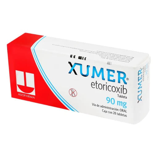 Xumer 90Mg Con 14 Tabletas (Etoricoxib)