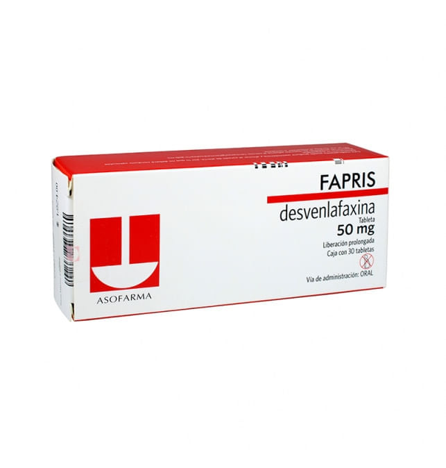 Fapris 50Mg Con 30 Tabletas (Desvenlafaxina)