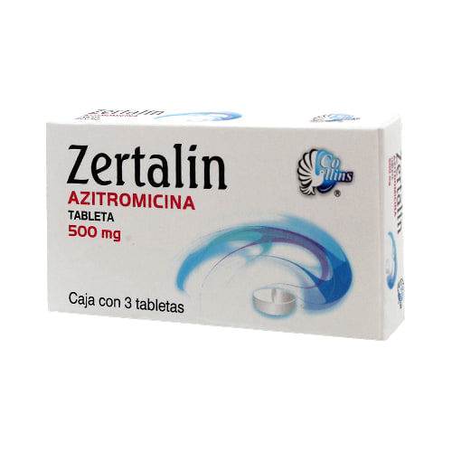 Zertalin 500Mg Con 3 Tabletas (Azitromicina) - WeCare Pharma