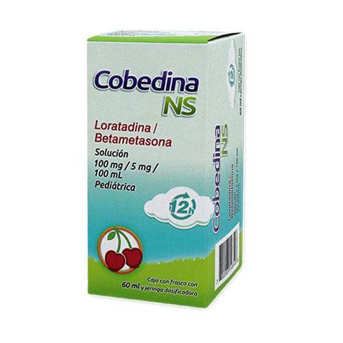 Cobedina Ns Solución 100Mg/5Mg/100Ml 60Ml (Loratadina/Betametasona) - WeCare Pharma