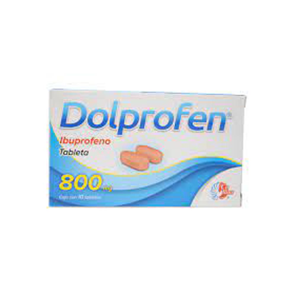 Dolprofen 800Mg Con 10 Tabletas (Ibuprofeno)