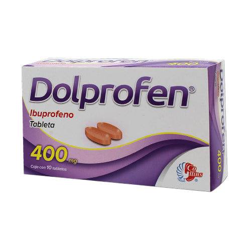 Dolprofen 400Mg Con 10 Tabletas (Ibuprofeno) - WeCare Pharma