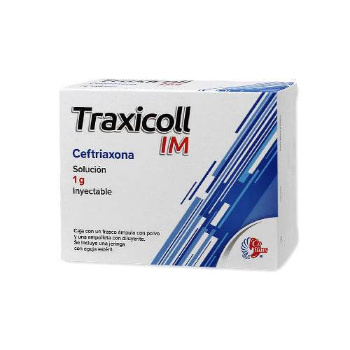Traxicoll Im 1G Ampulas (Ceftriaxona) - WeCare Pharma