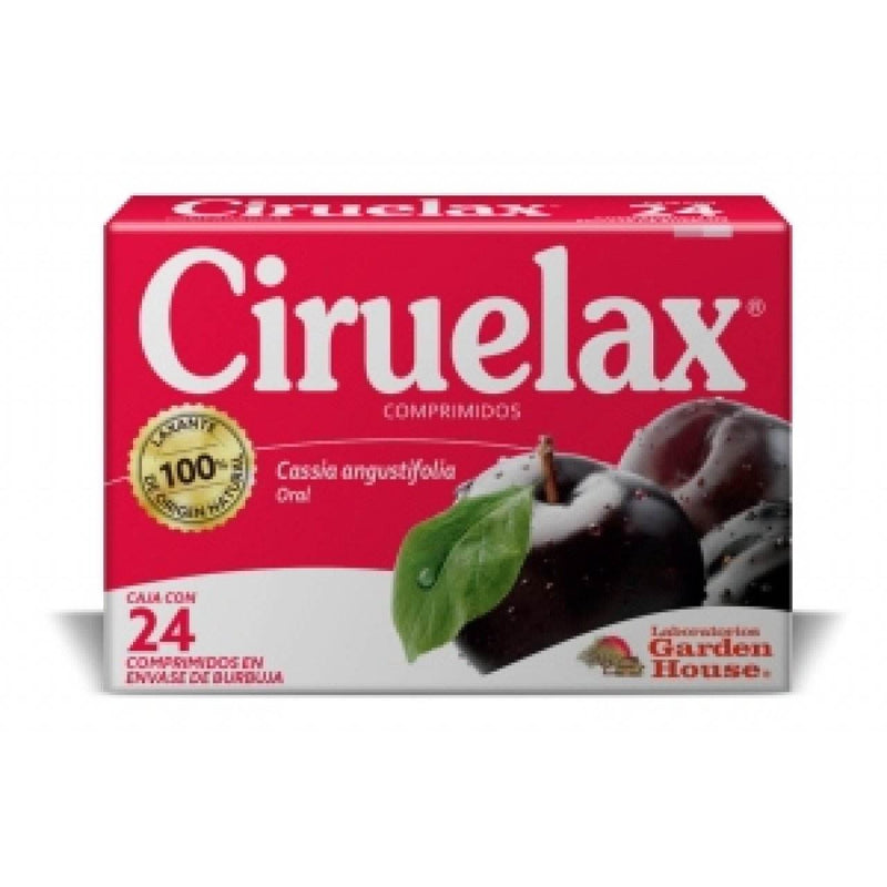 Ciruelax 15Mg Con 24 Comprimidos (Cassia Angustifolia) - WeCare Pharma
