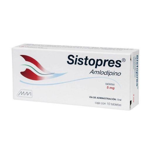 Sistopres 5Mg Con 10 Tabletas (Amlodipino) - WeCare Pharma