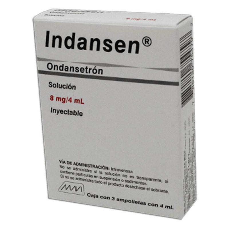Indansen 8Mg/4Ml Con 3 Ampulas (Ondansetron) - WeCare Pharma