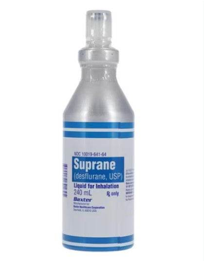 Suprane Frasco 240Ml Baxter (Desflurano) - WeCare Pharma