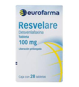 Resvelare 100Mg Con 28 Tabletas (Desvenlafaxina)