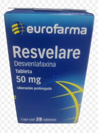 Resvelare 50Mg Con 28 Tabletas (Desvenlafaxina)