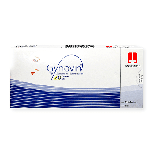 Gynovin 75Mcg/20Mcg Con 21 Tabletas (Gestodeno/Etinilestradiol) - WeCare Pharma