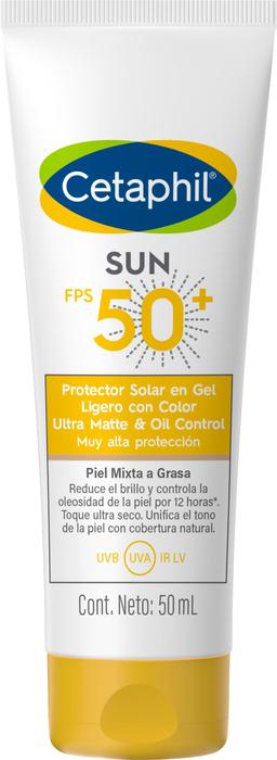 Cetaphil Sun Color 50Fps Piel Mixta A Grasa 50Ml