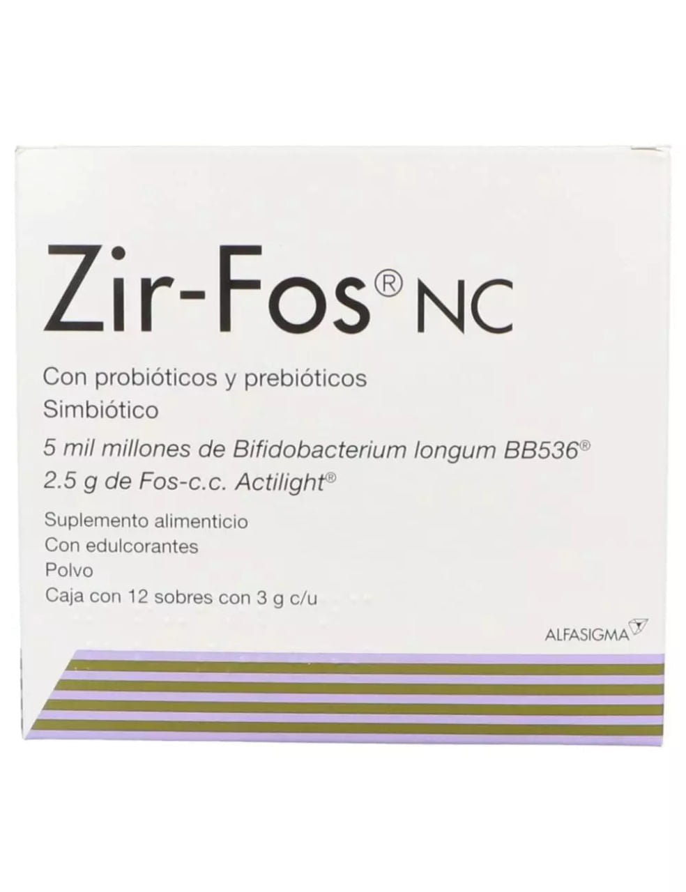 Zir-Fos Sobres 3G Con 12 (Bifidobacterium)