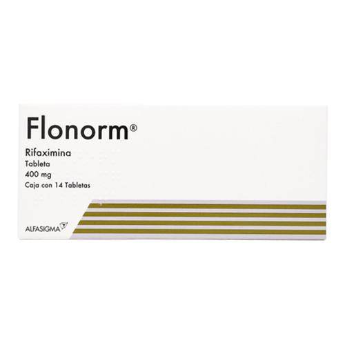 Flonorm 400Mg Con 14 Tabletas (Rifaximina) - WeCare Pharma