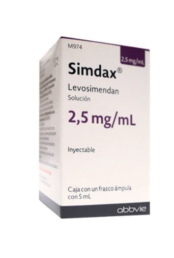 Simdax Frasco 12.5Mg/5Ml Con 1 Ampulas (Levosimendan)