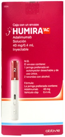 Humira Jeringa 40Mg/0.4Ml Con 1 (Adalimumab)