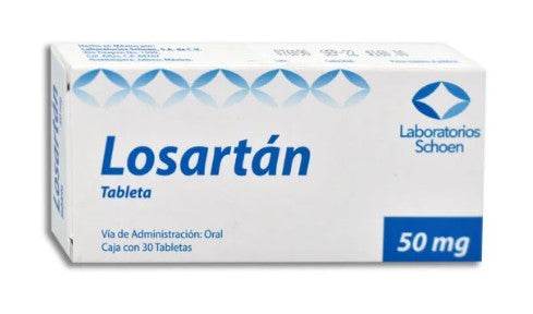 Losartan 50Mg Con 30 Tenorio Tabletas - WeCare Pharma
