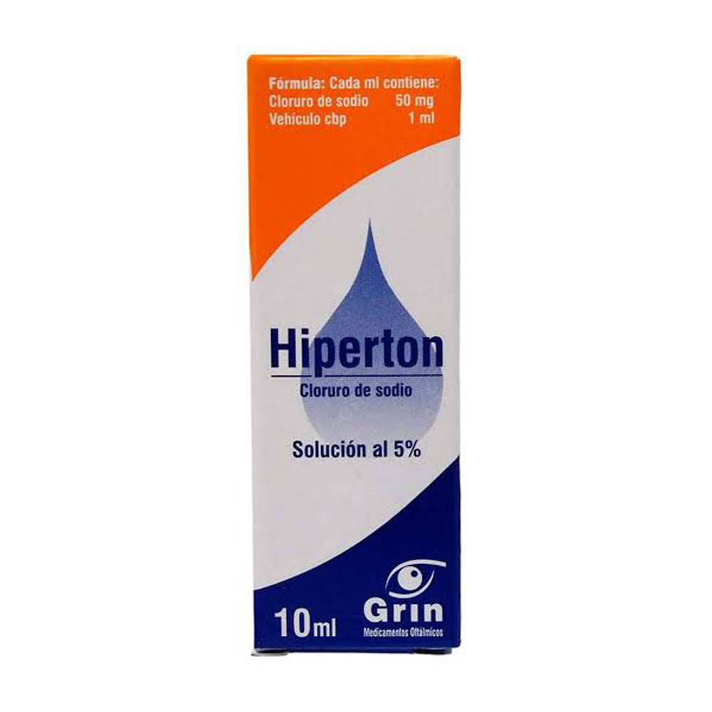 Hiperton Gotas 50Mg/Ml 10Ml (Cloruro De Sodio)