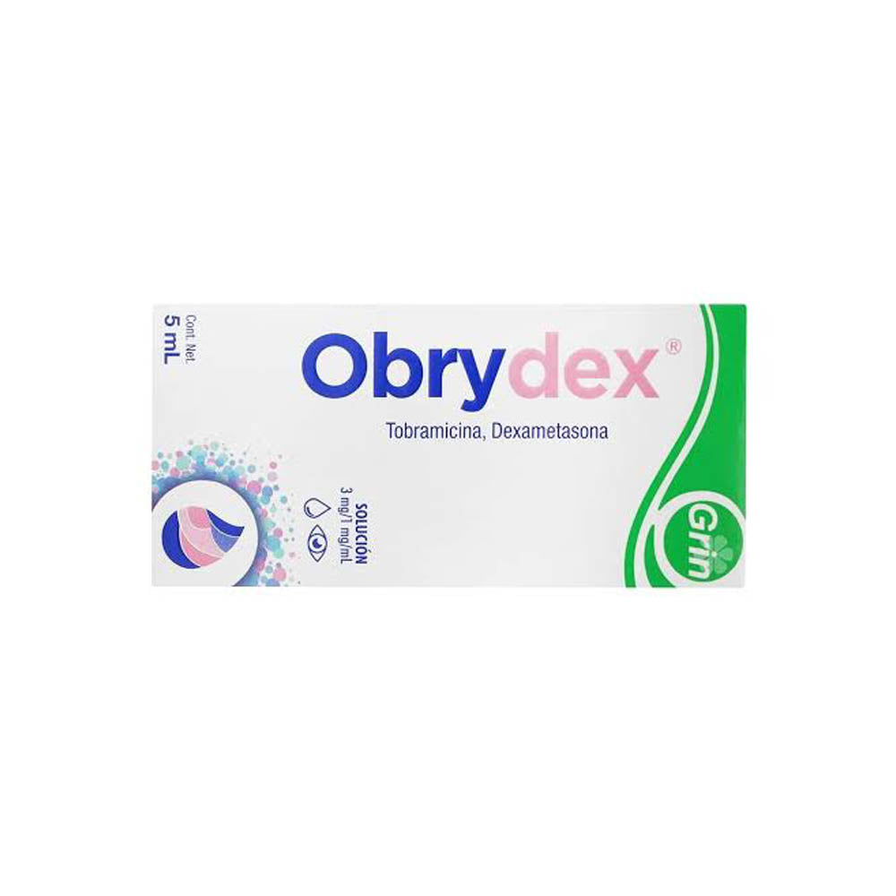 Obrydex Gotas 3Mg/Mg/Ml 5Ml (Tobramicina/Dexametasona)