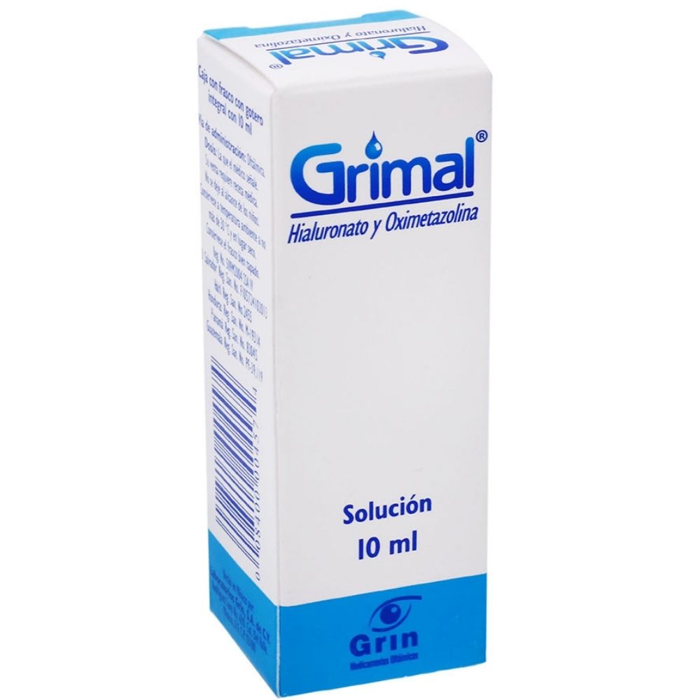 Grimal Gotas 2Mg/0.25Mg/Ml 10Ml (Hialuronato/Oximetazolina)