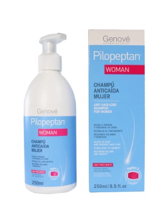 Genové Pilopeptan Shampoo Anticaida Mujer 250Ml