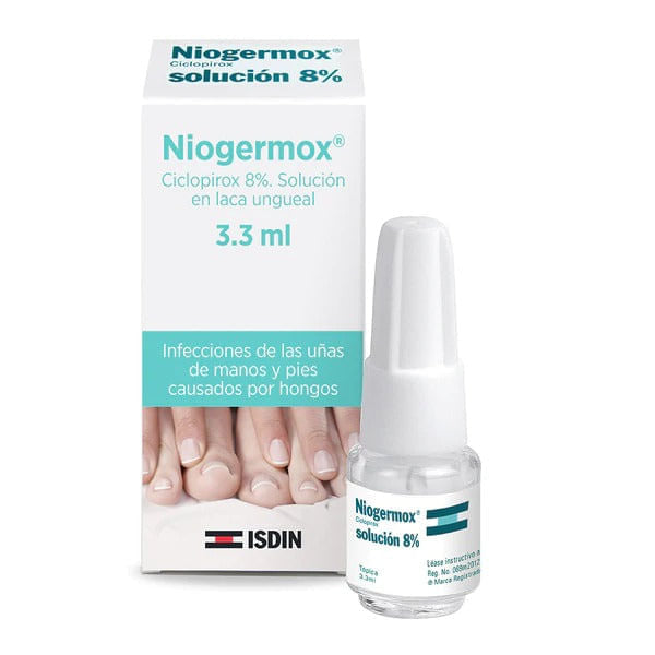 Isdin Niogermox 8% Solución Laca Ungeal 3.3Ml (Ciclopirox)