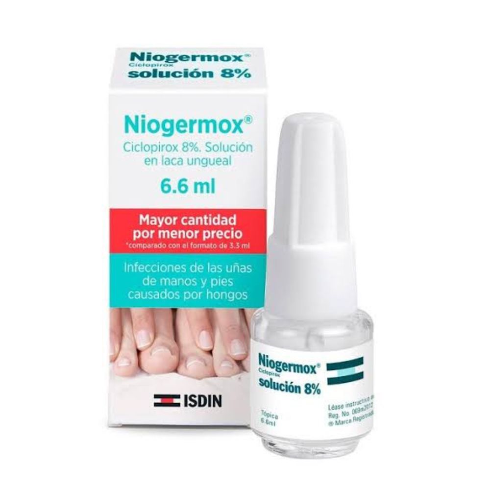 Isdin Niogermox 8% Solución Laca Ungeal 6.6Ml (Ciclopirox)