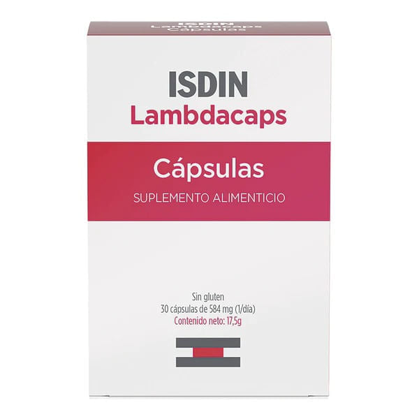 Isdin Lambdacaps 584Mg Con 30 Capsulas (Sup Alim)