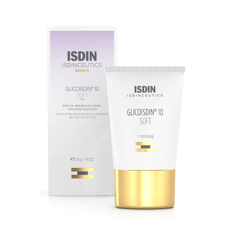 Isdin Glicoisdin 10 Soft Gel Facial Efecto Peeling 50G