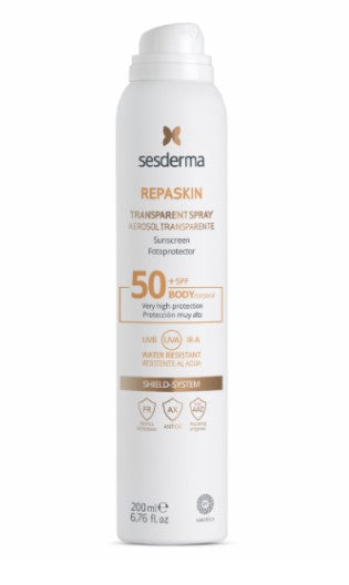 Sesderma Repaskin Fotoprotector Corporal Fps50 Transparente Aersol 200Ml