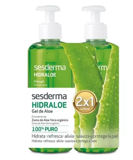 Sesderma Hidraloe Gel De Aloe Vera 2X1