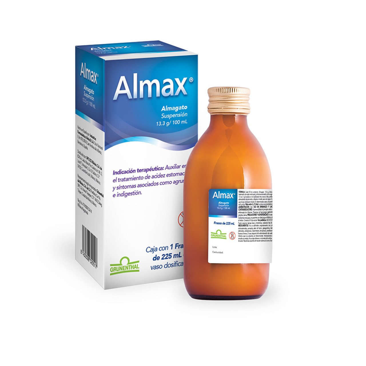 Almax Suspensión 13.3G/100Ml Con 1 (Almagato)