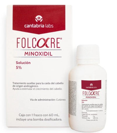 Folcare Frasco Solución 5% 60Ml (Minoxidil)