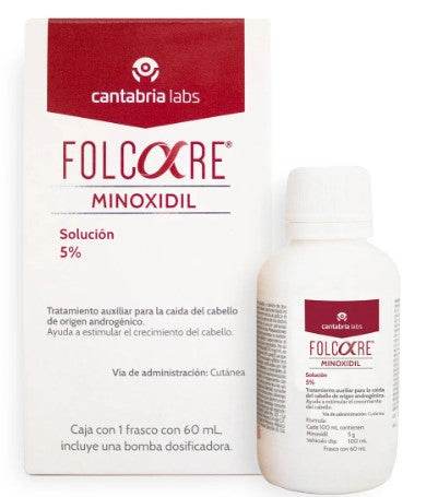 Folcare Frasco Solución 5% 60Ml (Minoxidil) - WeCare Pharma