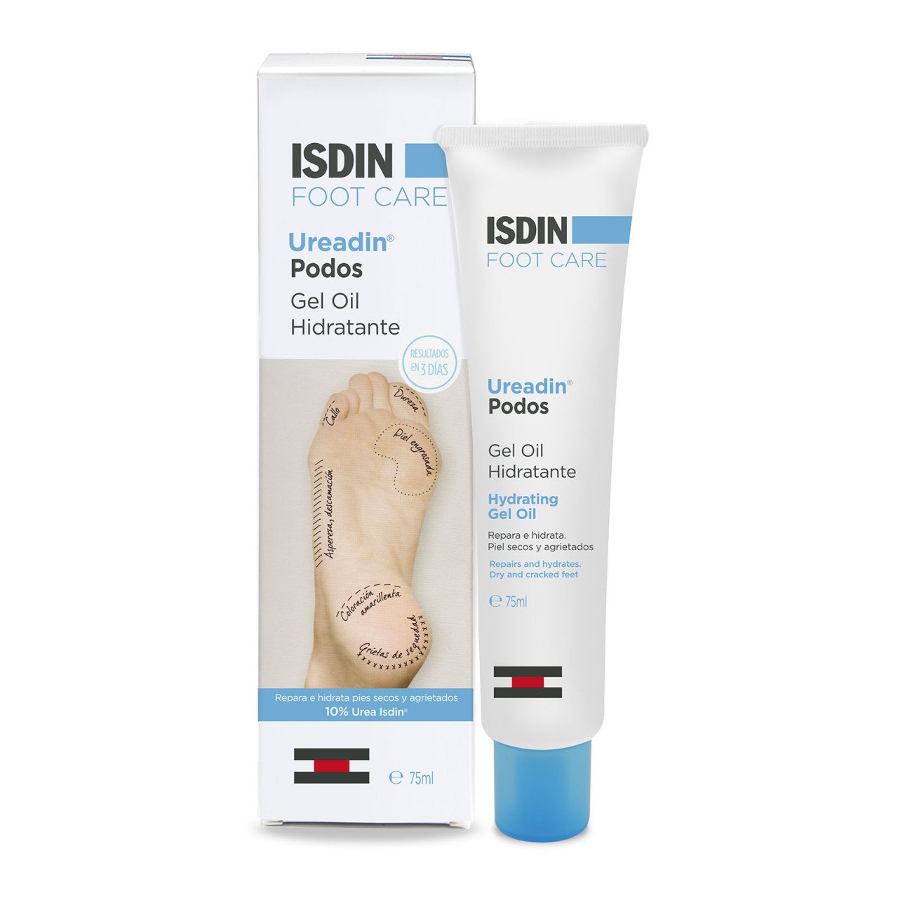 Isdin Ureadin Podos Gel Oil 75Ml