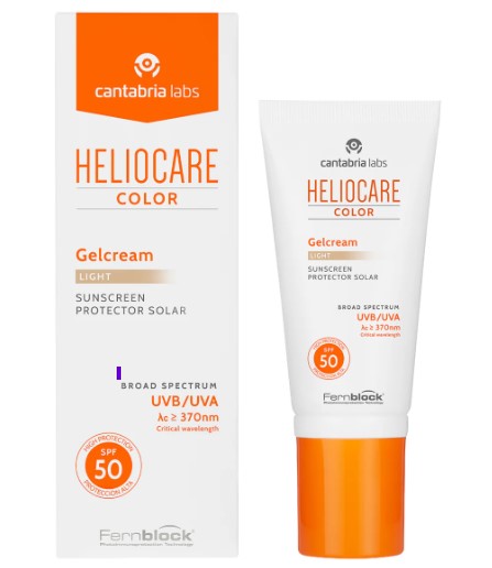 Cantabria Heliocare Gel Crema Color Light Fps50 50Ml