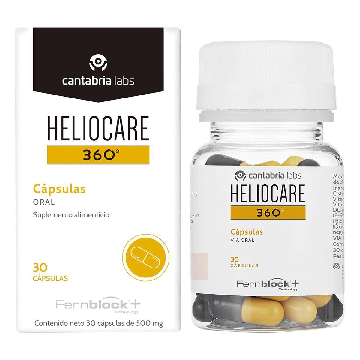 Cantabria Heliocare 360 500Mg Con 30 Capsulas