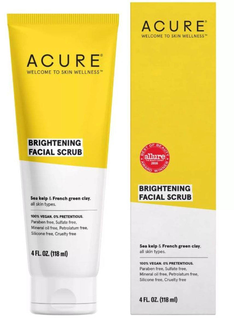 Acure Exfoliante Facial Iluminador 118Ml - WeCare Pharma