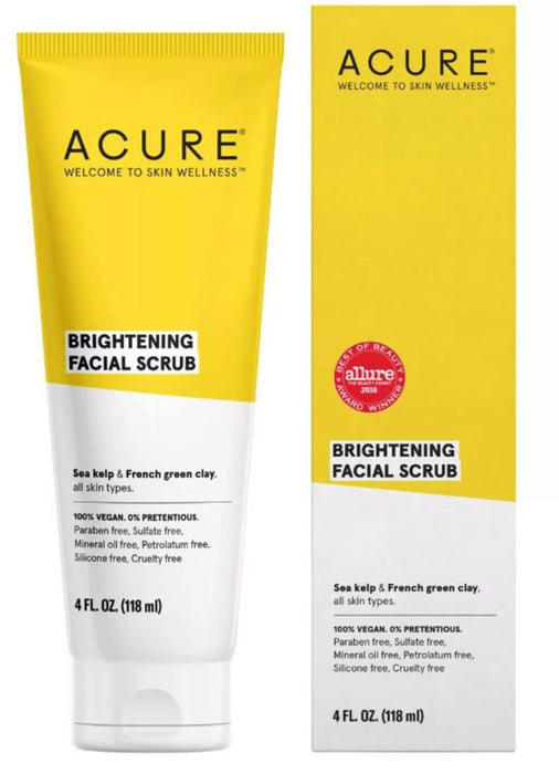 Acure Exfoliante Facial Iluminador 118Ml