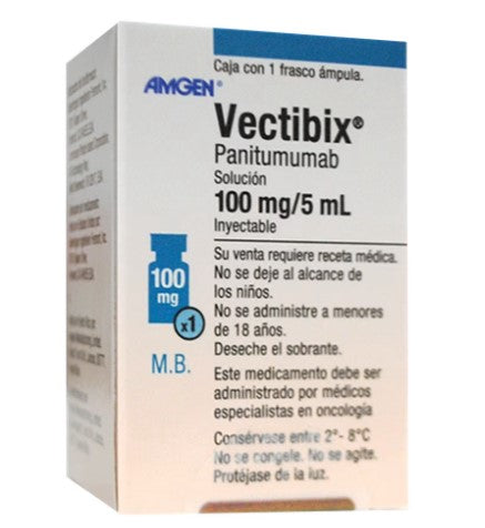 Vectibix Frasco 100Mg/5Ml Con 1 Ampulas (Panitumumab)