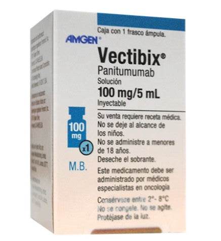 Victibix Label Vectibix Frasco 100Mg/5Ml Con 1 Ampulas (Panitumumab) — WeCare Pharma