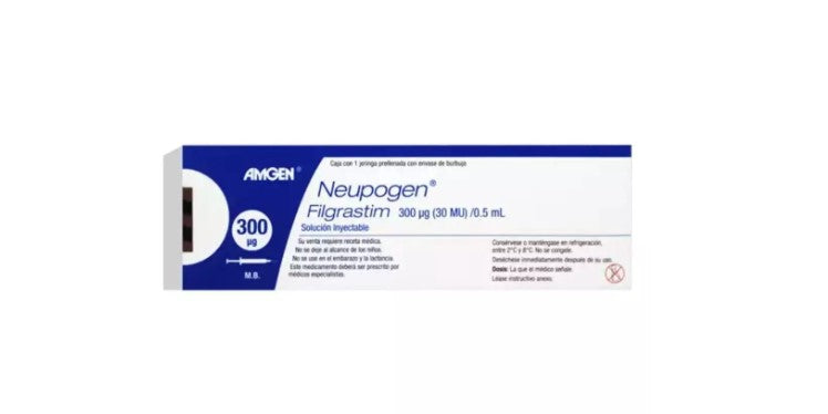 Neupogen Jeringa 300Mcg/0.5Ml Con 1 (Filgrastim)