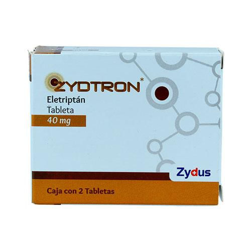 Zydtron 40Mg Con 2 Tabletas (Eletriptán)