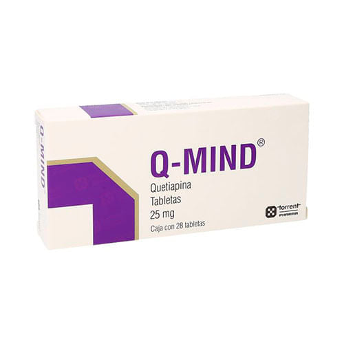 Q-Mind 25Mg Con 28 Tabletas (Quetiapina)