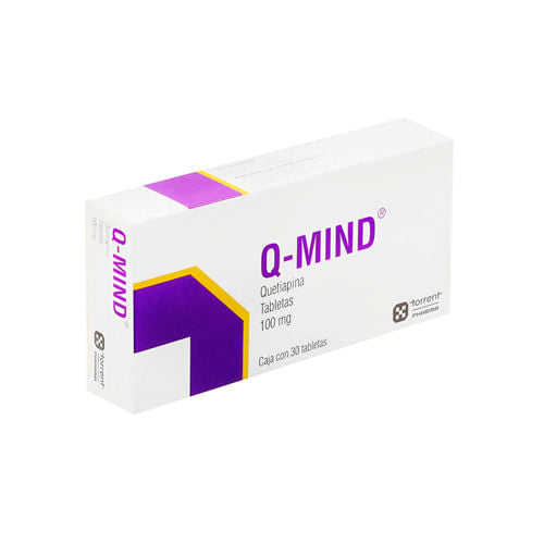 Q-Mind 100Mg Con 30 Tabletas (Quetiapina)