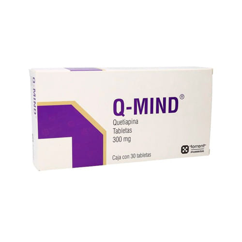 Q-Mind 300Mg Con 30 Tabletas (Quetiapina)