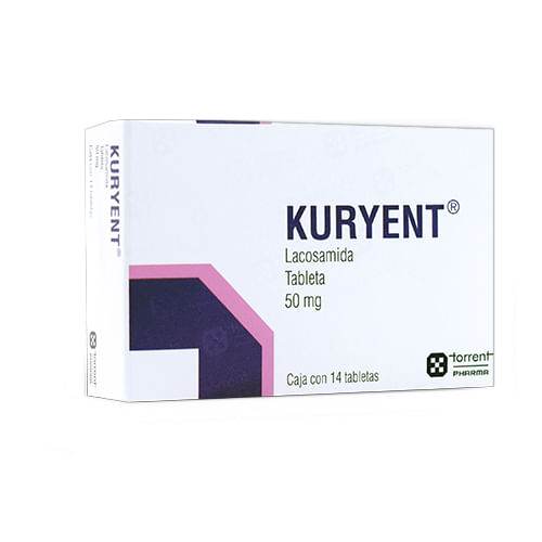 Kuryent 50Mg Con 14 Tabletas (Lacosamida) - WeCare Pharma